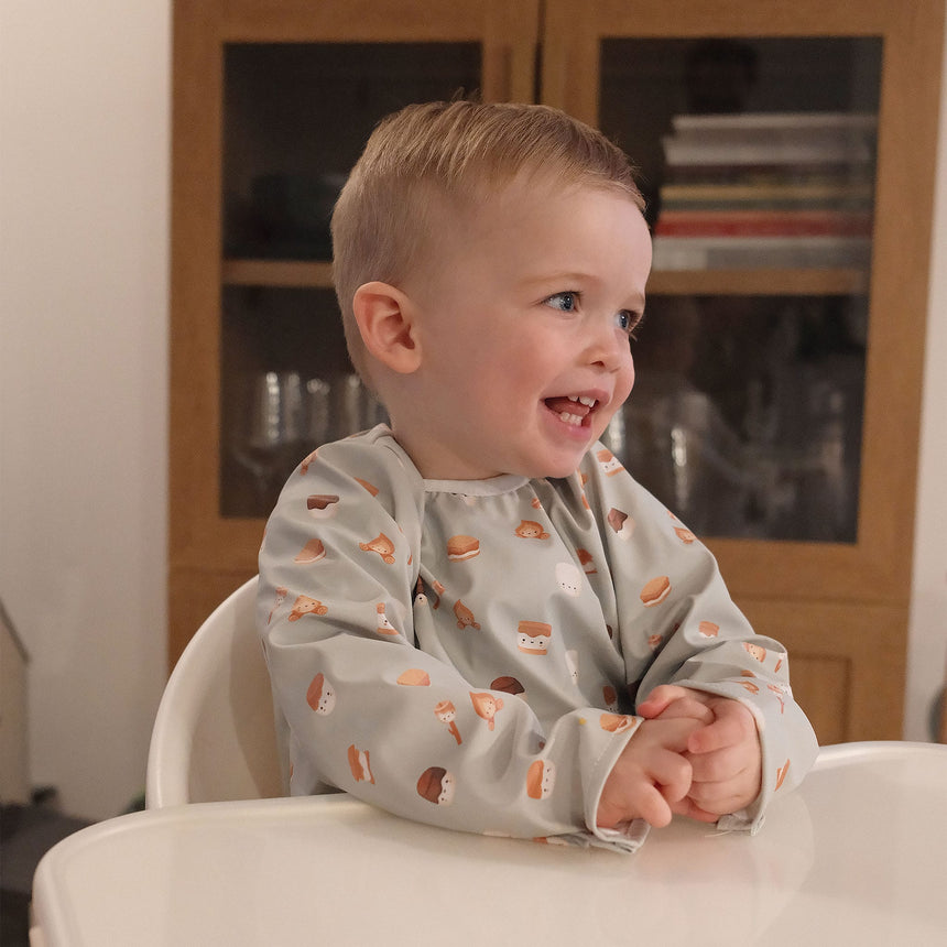 Bavoir Manches Longues S'mores 0-36mois-Origami-ORG-BAV00072-CLÉMENT