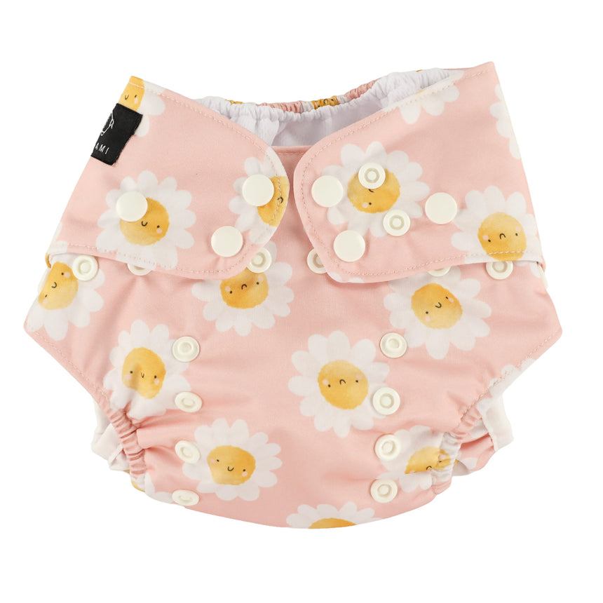 Maillot Couche Marguerites 8-35lb-Origami-Rose-8-35 lbs-ORG-MC0044-CLÉMENT