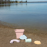 Ensemble Jouet de Plage en Silicone - Pastel-Origami Maison-ORI-W64469-CLÉMENT