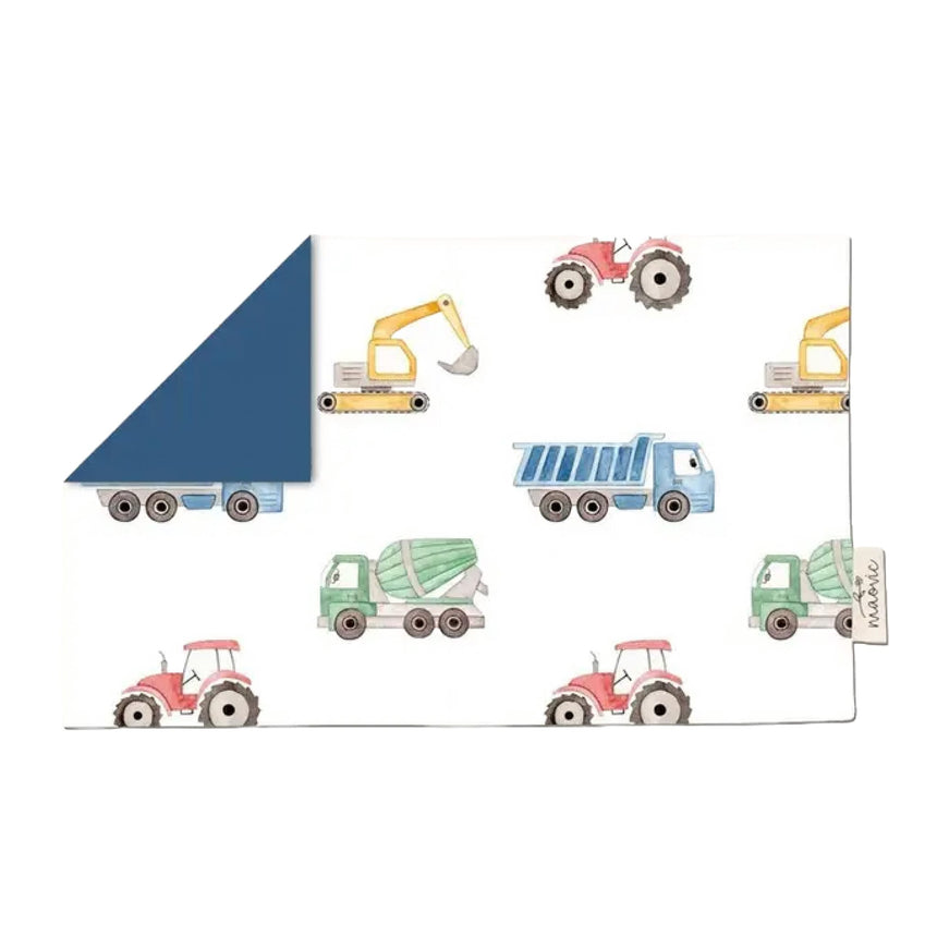 Children Pillow Mini Size 2-5y - Henri's Trucks