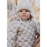 Checkerboard Snowsuit 3-24m