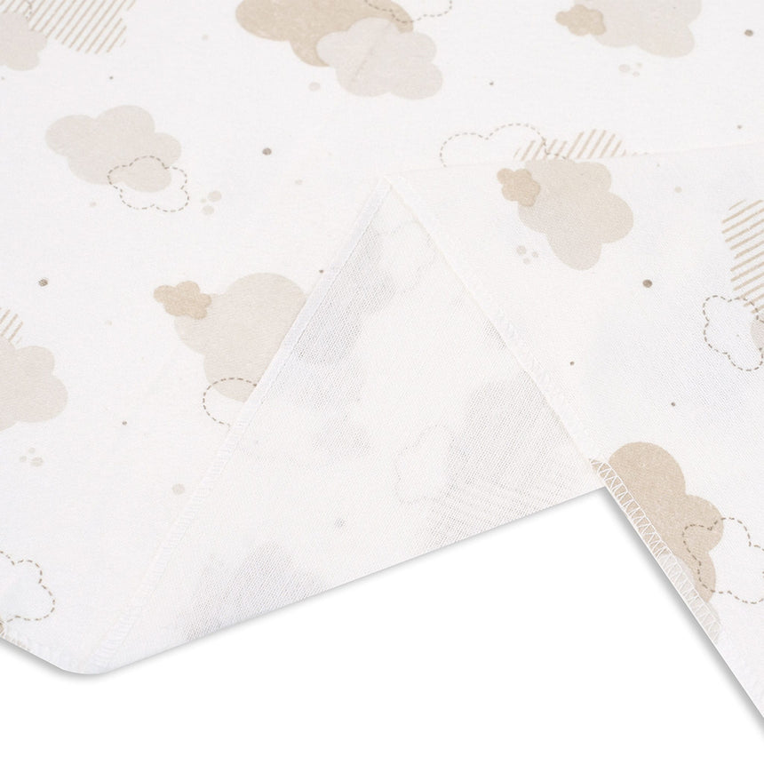 Draps Contour en flanelle pour Couchette (2) - Beige-Piccolo Bambino-ABN-PBG01N99E3BG-CLÉMENT