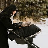 Winter Car Seat Covers - Classic Collection - Onyx Wolf