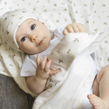 Chapeau à Noeud 0-3mois - Feuilles-Perlimpinpin-PE2-BB29612-CLFE-CLÉMENT