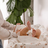 Serviette à Capuchon Bambou - Feuilles-Perlimpinpin-PER-BB3304-FE-CLÉMENT