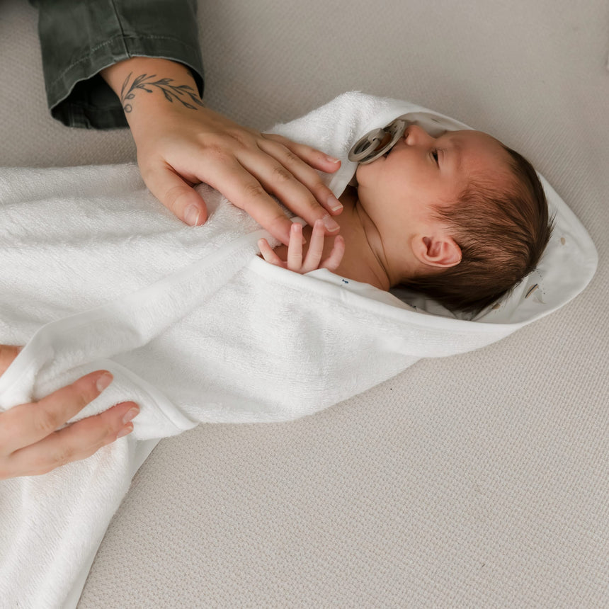 Serviette à Capuchon Bambou - Océan-Perlimpinpin-PER-BB3304-OC-CLÉMENT