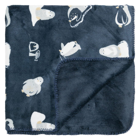 Couverture Peluche Manchots-Perlimpinpin-PER-BL209P-CLÉMENT