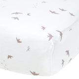 Drap Contour pour lit de Bébé - Oiseaux-Perlimpinpin-PER-FL20A-OI-CLÉMENT