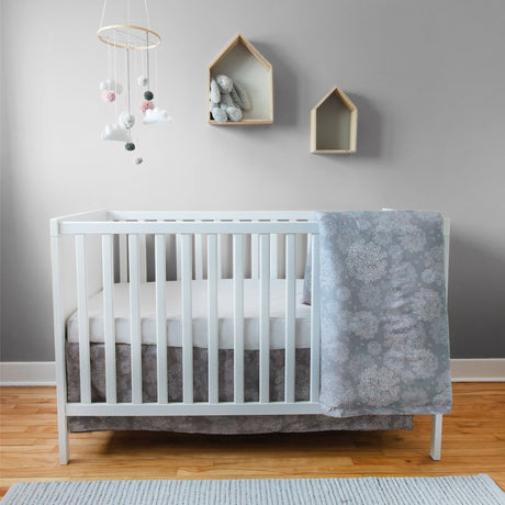 Housse + Couette - Pissenlits Gris-Perlimpinpin-PER-L2000A-PIGRI-CLÉMENT