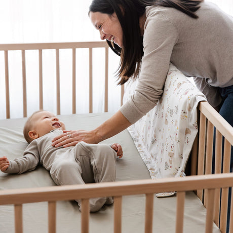 Drap Contour pour Lit de Bébé - Vert-Perlimpinpin-PER-L20CU-VERT-CLÉMENT