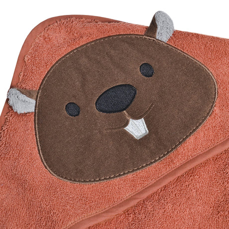 Serviette à Capuchon - Castors-Perlimpinpin-PER-SA2204-CA-CLÉMENT