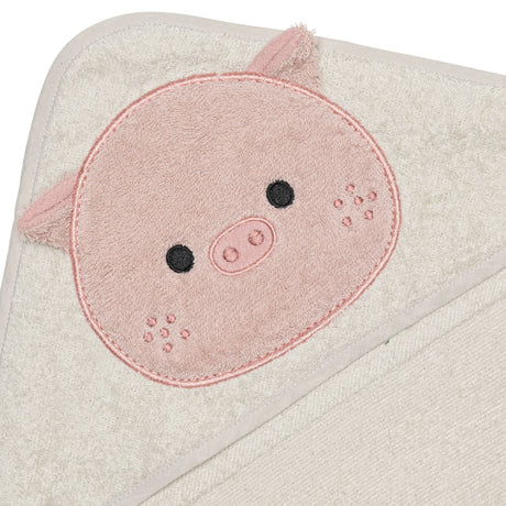 Serviette à Capuchon - Cochon-Perlimpinpin-PER-SA2204-CO-CLÉMENT