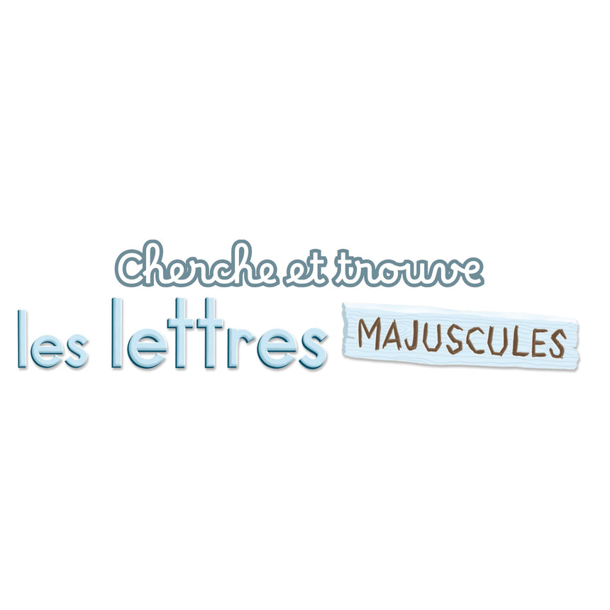 Cherche et Trouve Les Lettres Majuscules