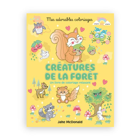 Mes Adorables Coloriages: Créatures de la Forêt-Prologue-PRL-A148728-CLÉMENT