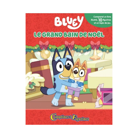 Bluey - Le grand bain de Noël - Comptines et figurines-Prologue-PRL-A155127-CLÉMENT