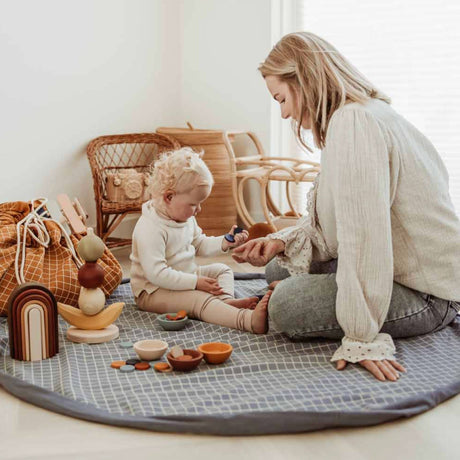 Tapis de jeu et Sac de Rangement - Bleu-Play N Go-PYG-301565-CLÉMENT