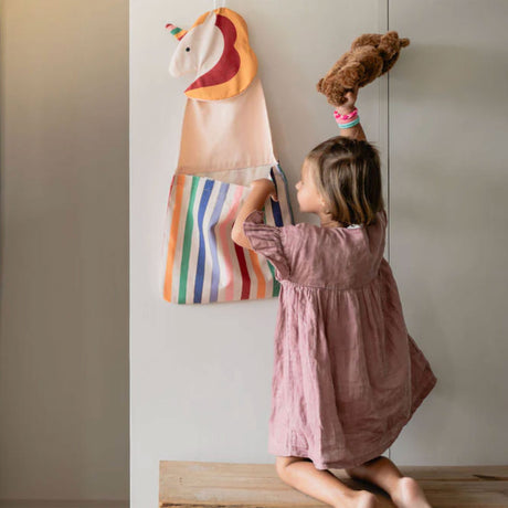Sac de Rangement Mural/Transport - Licorne-Play N Go-PYG-TOTOUNICORN-CLÉMENT