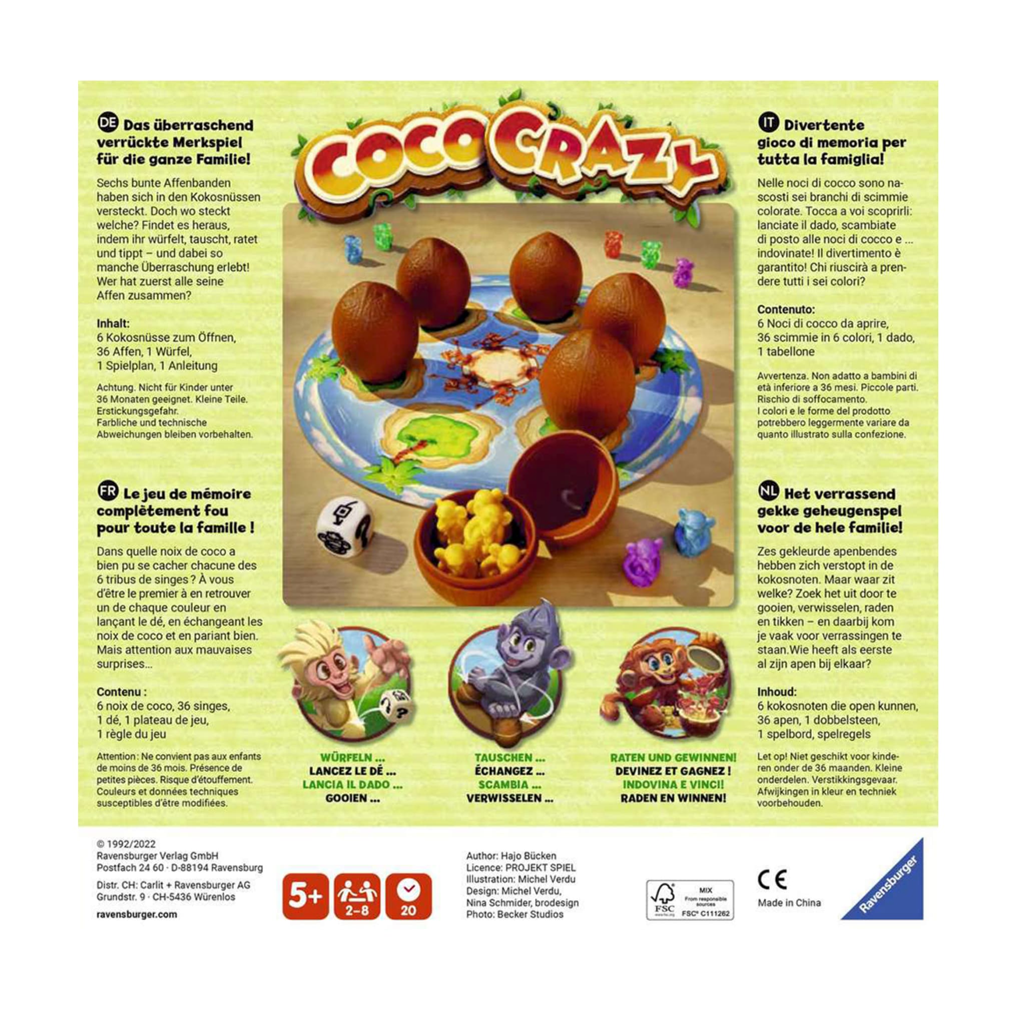 Coco Crazy - Ravensburger – CLÉMENT