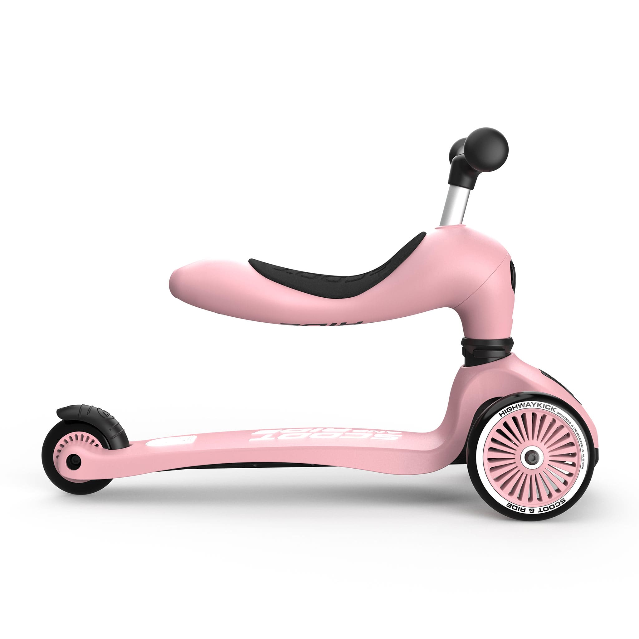 Scoot and Ride Highwaykick 1-5 ピンク Scoot & Ride - Highwaykick1 Scooter For Toddler 1-5Y (Rose
