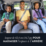 EVO-36812450C_SLIM_2_IN_1_ROTATIONAL_CONVERTIBLE_CAR_SEAT_GOLD_C_FRENCH_TEXT_OVERLAYS_2_MAXIMIZE_SPACE_1.JPG