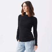 Tricot Allaitement Lift Up-Ripe-Noir-S-RIP-K1000-CLÉMENT