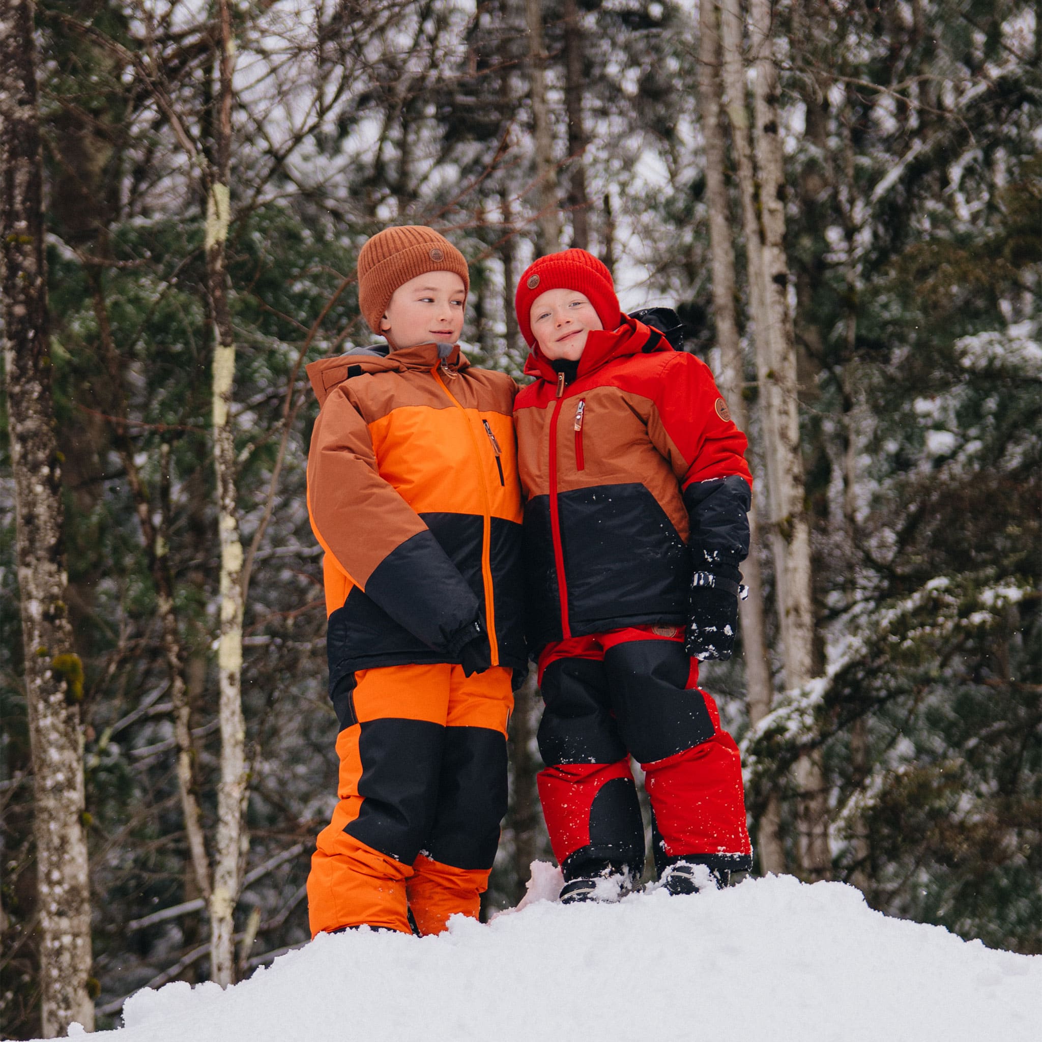 Habit de Neige Colorblock Moka 4-14ans - Rising Sun – CLÉMENT