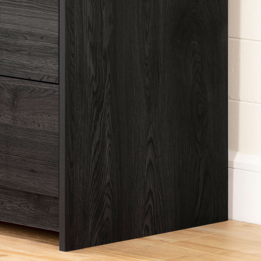 Commode 5 Tiroirs - Tassio Chêne gris