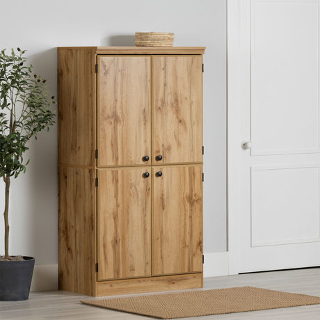 Armoire de Rangement - Morgan Chêne Nordique-South Shore-RIV-16787-CLÉMENT