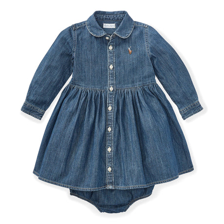 Robe Chemise Denim 6-24mois-Polo Ralph Lauren-Denim-6 m-RLA-310698860001-CLÉMENT