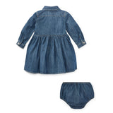 Robe Chemise Denim 6-24mois-Polo Ralph Lauren-RLA-310698860001-CLÉMENT