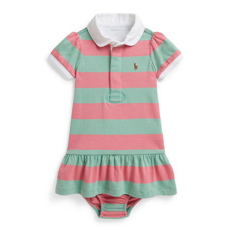 Robe Rugby Jersey 6-24mois-Polo Ralph Lauren-Rose-6 m-RLA-310734886500-CLÉMENT
