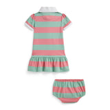 Robe Rugby Jersey 6-24mois-Polo Ralph Lauren-RLA-310734886500-CLÉMENT