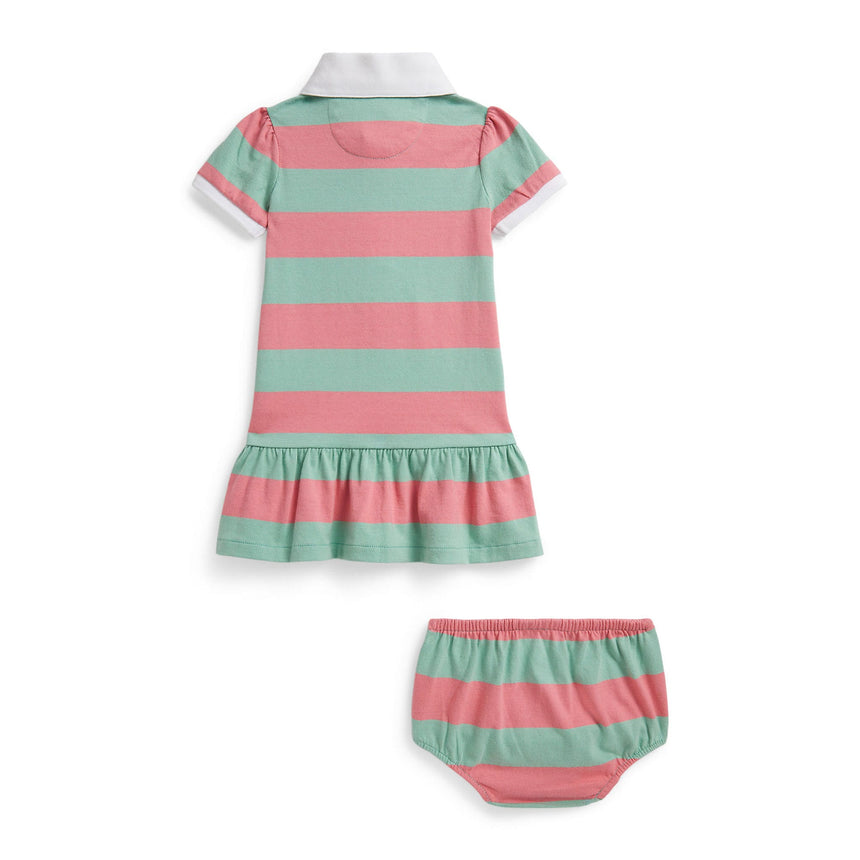 Robe Rugby Jersey 6-24mois-Polo Ralph Lauren-RLA-310734886500-CLÉMENT