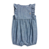 Combinaison Chambray Bulle 6-24mois-Polo Ralph Lauren-Bleu-6 m-RLA-310903209003-CLÉMENT