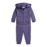 Ensemble Ouaté Magic Fleece 6-24mois-Polo Ralph Lauren-Mauve-6 m-RLA-310952365500-CLÉMENT