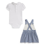Robe Deux Pièces Gingham 6-24mois-Polo Ralph Lauren-RLA-310A12830001-CLÉMENT