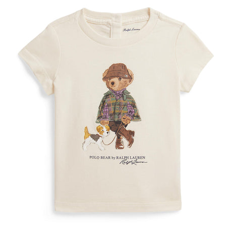 T-shirt Ours Polo 6-24mois-Polo Ralph Lauren-Ivoire-6 m-RLA-310B26296001-CLÉMENT