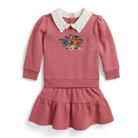 Ensemble Jupe Ouaté 6-24mois-Polo Ralph Lauren-Rose-6 m-RLA-310B26819002-CLÉMENT