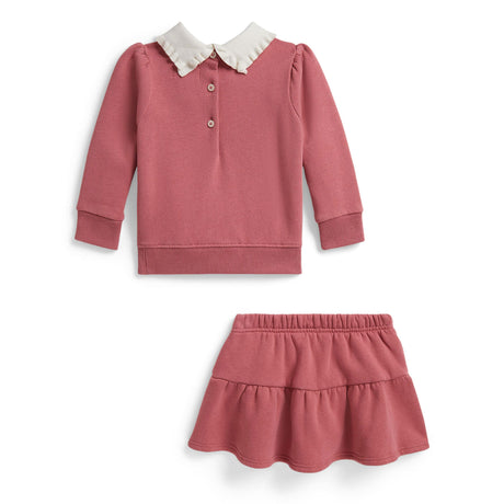Ensemble Jupe Ouaté 6-24mois-Polo Ralph Lauren-RLA-310B26819002-CLÉMENT
