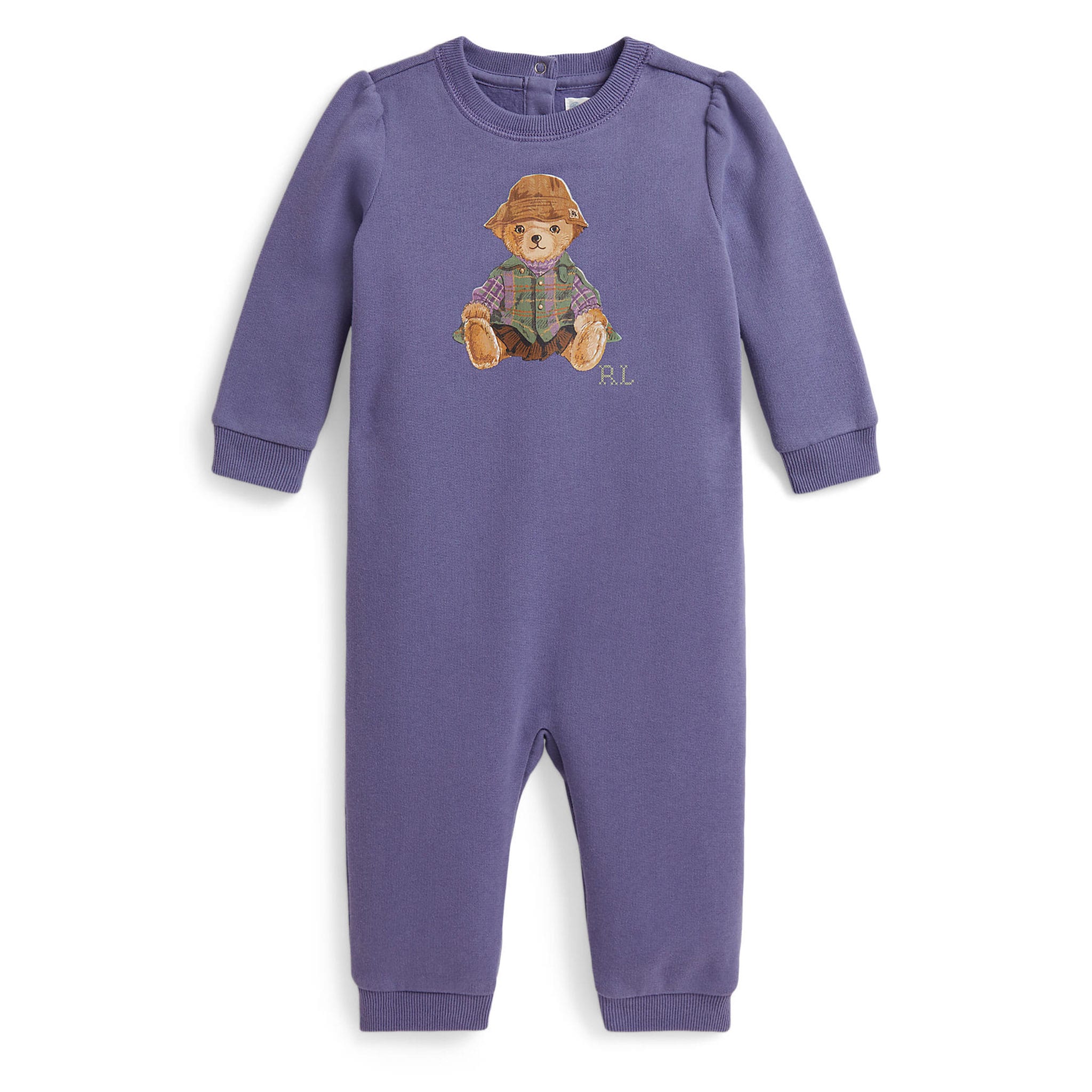90s Ralph Lauren 総柄 chore coverall Polo Bear Fleece Coverall 3-9m – CLÉMENT