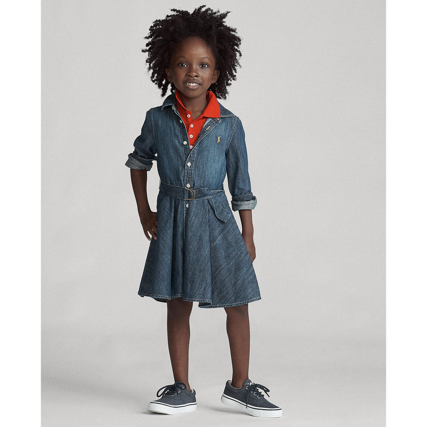 Robe Chemise Denim 2-6X-Polo Ralph Lauren-RLA-312698860001-CLÉMENT