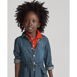 Robe Chemise Denim 2-6X-Polo Ralph Lauren-RLA-312698860001-CLÉMENT