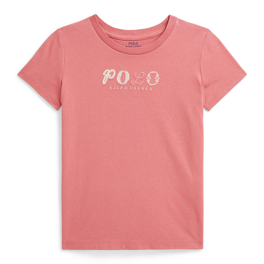 T-shirt Polo 2-6X-Polo Ralph Lauren-Rose-2-RLA-312A11724001-CLÉMENT