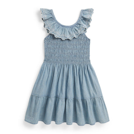 Robe Chambray 2-6X-Polo Ralph Lauren-Bleu-2-RLA-312A11755001-CLÉMENT