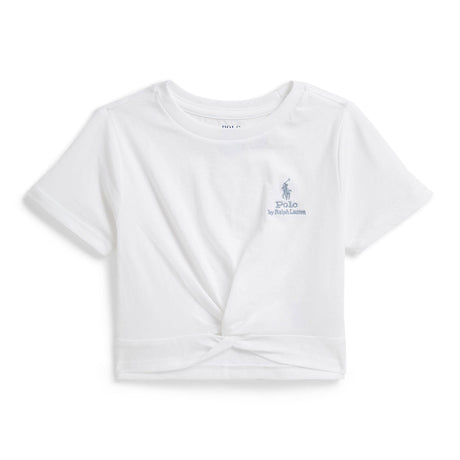 T-shirt Polo Noeud 2-6X-Polo Ralph Lauren-Blanc-2-RLA-312A11780001-CLÉMENT
