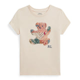 T-shirt Ours Courtepointe 2-6ans-Polo Ralph Lauren-Ivoire-2-RLA-312B20034001-CLÉMENT