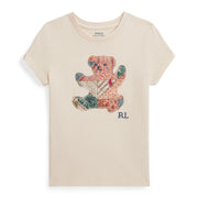 T-shirt Ours Courtepointe 2-6ans-Polo Ralph Lauren-Ivoire-2-RLA-312B20034001-CLÉMENT