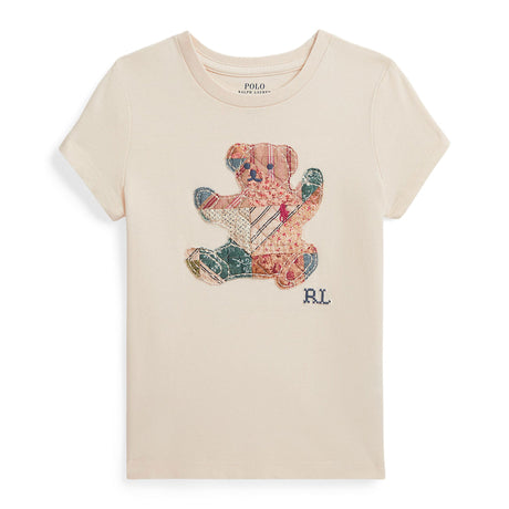 T-shirt Ours Courtepointe 2-6ans-Polo Ralph Lauren-Ivoire-2-RLA-312B20034001-CLÉMENT