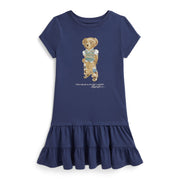 Robe Volant Ours Polo 2-6ans-Polo Ralph Lauren-Marine-2-RLA-312B20040001-CLÉMENT