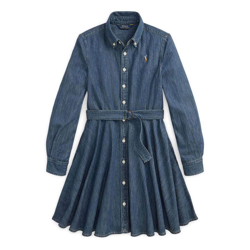 Robe Chemise Denim 7-16ans-Polo Ralph Lauren-Denim-7-RLA-313698860001-CLÉMENT